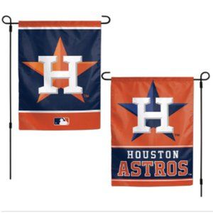 Houston Astros WinCraft 12" x 18" Double-Sided Garden Flag